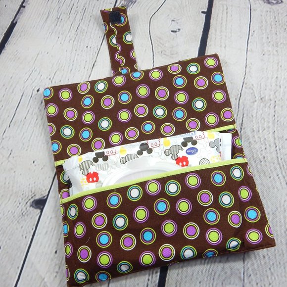Cute Wipes and Diaper Clutch Handmade - Picture 3 of 4